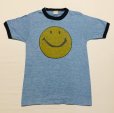 画像1: 〜80’s Sportswear Smile Print Ringer T Shirt (1)