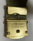 画像2: US ARMY Canvas Web Belt (ロングサイズ) (2)