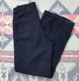 画像1: 62’ US NAVY Denim Pants(ボタンフロント) (1)