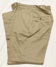 画像1: NOS ARMY Chino Trousers (33x31) コットンボタンチノ (1)