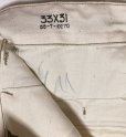 画像8: NOS ARMY Chino Trousers (33x31) コットンボタンチノ