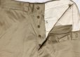 画像6: NOS ARMY Chino Trousers (33x31) コットンボタンチノ