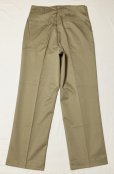 画像3: NOS ARMY M45 Khaki Chino Trousers (33x31)