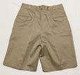 画像2: 50’s NOS Military Khaki Chino ショーツ(32R)