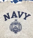 画像2: Circa 60’s USNA 染み込みプリントSweat Shirt