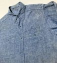 画像2: US NAVY Chambray Shirt (ステンシル入り)