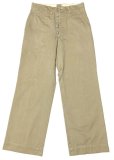 画像2: 〜1941’ ARMY Cotton Khaki Trousers