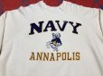 画像2: 80’s TULTEX製 US NAVY AnnapolisのSweat Shirt (2)