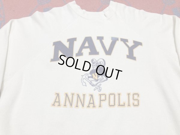 画像2: 80’s TULTEX製 US NAVY AnnapolisのSweat Shirt