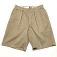 画像1: 50’s ARMY Khaki Chino Shorts (32R) (1)