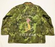 画像2: 60’s Dead Stock Vietnam Poncho Souvenir Jacket