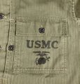 画像4: 40’s USMC P-44 HBT Jacket(38) Good Condition