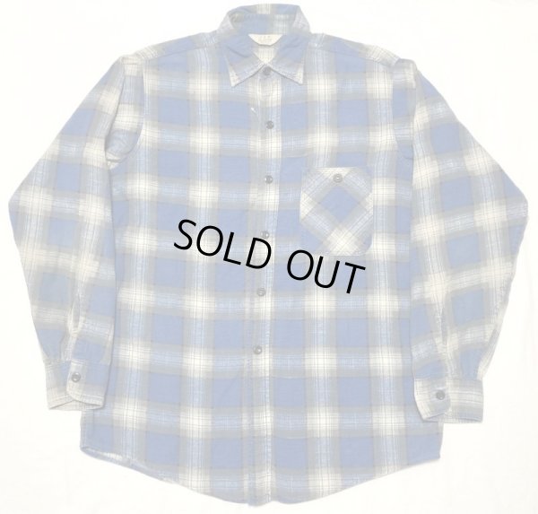 画像1: Circa 60’s JC Penney Print Flannel Shirt (M)