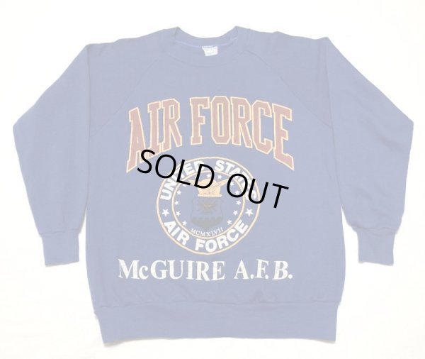 画像1: 80’s US AIR FORCE  Sweat Shirt (M)