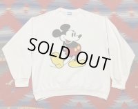 80’s Disney "Mickey"プリントSweat Shirt