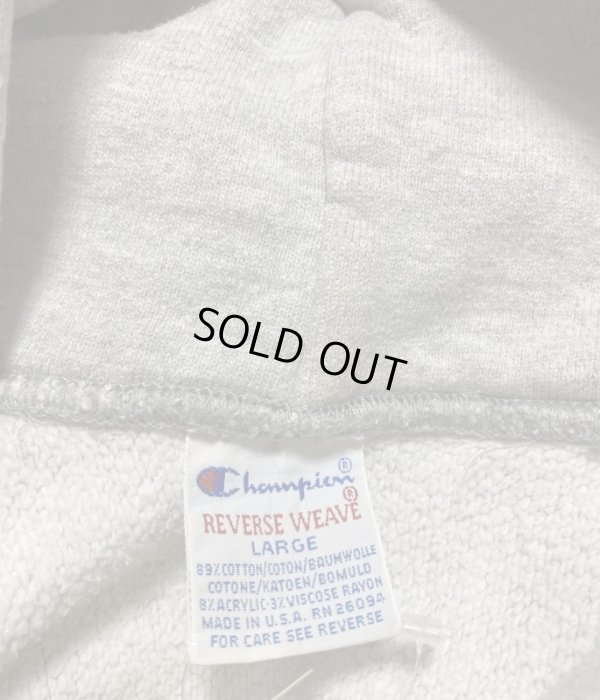 画像2: 90’s Champion Reverse Weave Sweat Parka