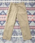 画像2: 60’s US Military Cotton Khaki Chino Trousers