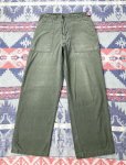 画像3: Circa 50’s 初期型 ARMY OG107 Cotton Utility Trousers