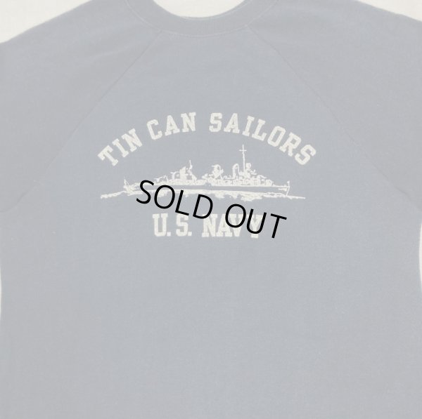 画像2: US NAVY Tin Can Sailors Sweat Shirt