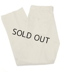50’s Dead Stock Cotton Khaki Chino Trousers