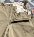 画像7: 60’s ARMY Cotton Khaki Chino Trousers (36x31)