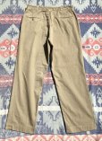 画像2: 60’s ARMY Cotton Khaki Chino Trousers (36x31)