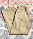 画像1: 60’s ARMY Cotton Khaki Chino Trousers (36x31) (1)