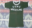 画像1: 70’s Champion USMC Felt Print T-Shirt (1)