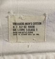 画像4: 60’s US Military Cotton Khaki Chino Trousers