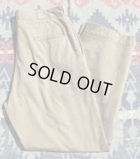 60’s US Military Cotton Khaki Chino Trousers