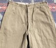 画像5: 60’s ARMY Cotton Khaki Chino Trousers (約33x30)