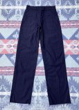 画像2: 71’ N.O.S. USN Utility Trousers Dark Blue(ストレート)