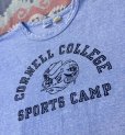 画像2: Champion 70’s初期 青杢 Cornell College T-Shirt (2)