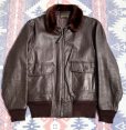 画像1: 1950年代後期 US NAVY G-1 Leather Flight Jacket MIL-J-7823(AER) (1)