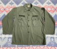 画像1: 60’s ARMY Civilian Model Cotton Poplin Shirt (Trooper Mfg) (1)