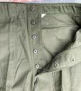 画像5: N.O.S. 60’s ARMY OG-107 Cotton Sateen Utility Trousers (1)