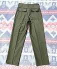 画像3:  N.O.S. 60’s ARMY OG-107 Cotton Sateen Utility Trousers (2) (3)