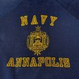 画像2:  USNA "US Naval Academy" Sweat Shirt (TULTEX) (2)