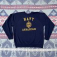 画像1: USNA "US Naval Academy" Sweat Shirt (ALTEX) (1)