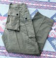 画像1: USMC P-44 HBT Cargo Trousers (Rare! Blank Button) (1)