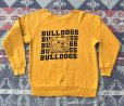 画像1: 70’s〜TULTEX Bulldog Print Sweat Shirt (1)