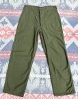 画像3: 1970’ OG-107 Cotton Satin Utility Trousers (34x31)