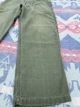 画像7: 1950’s ARMY OG107 Cotton Satin Utility Trousers (L)