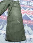 画像10: 初期型 60’s ARMY OG107 Cotton Sateen Utility Trousers(M)