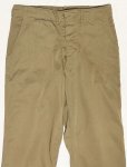 画像8: 1943’ USMC Cotton Khaki Chino Trousers ワンウォッシュ (1)