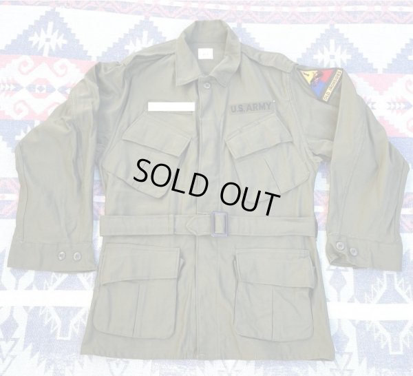 画像1: 60's N.O.S. ARMY Temperate Coat(Jacket)Sateen Ver (40R)