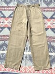 画像4: 60’s ARMY Khaki Chino Trousers (33x31)