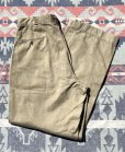 画像1: 60’s ARMY Khaki Chino Trousers (33x31) (1)