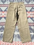 画像2: 60’s ARMY Khaki Chino Trousers (33x31)