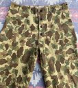 画像3: 1940’s (WW2) USMC P-44 Frogskin Camouflage Pants (33x28)